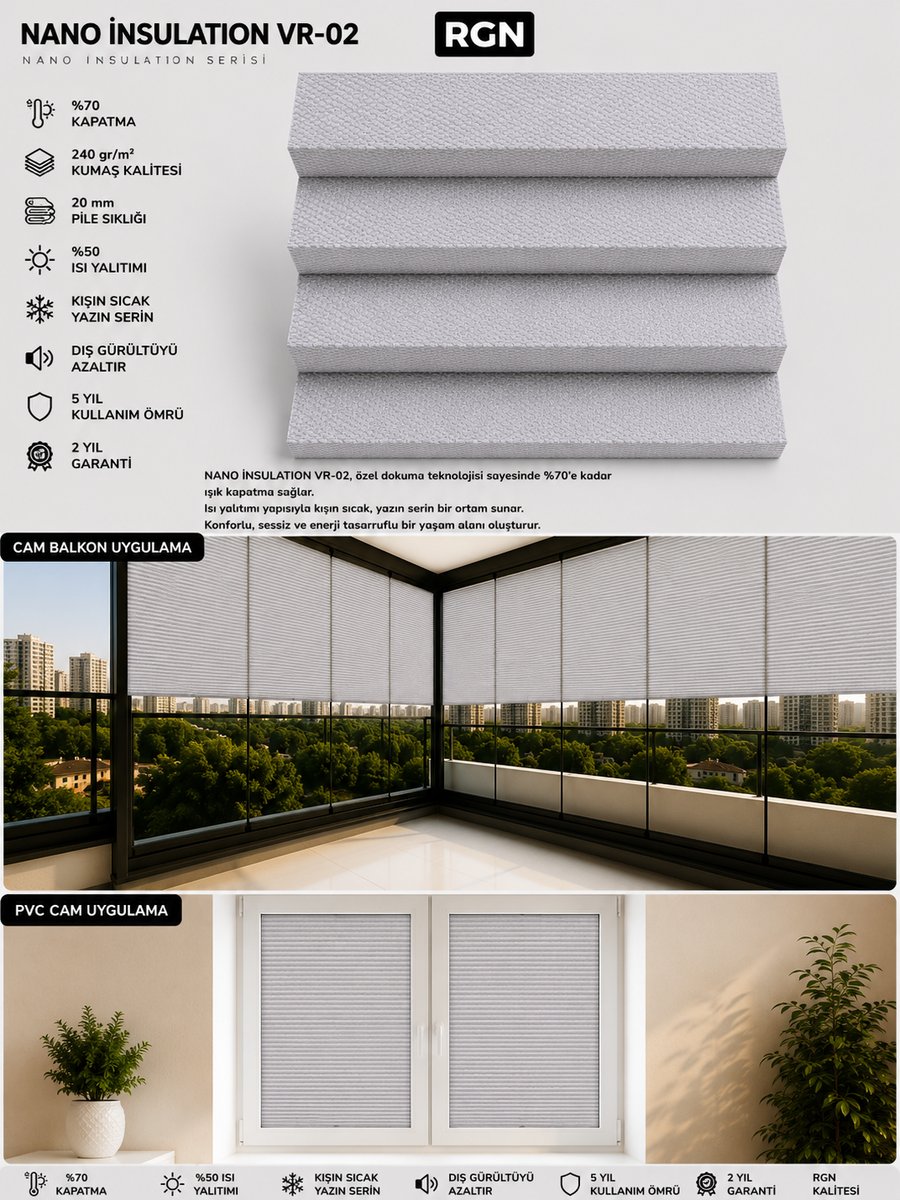 Isı Yalıtımlı Kumaş - NANO INSULATION 02
